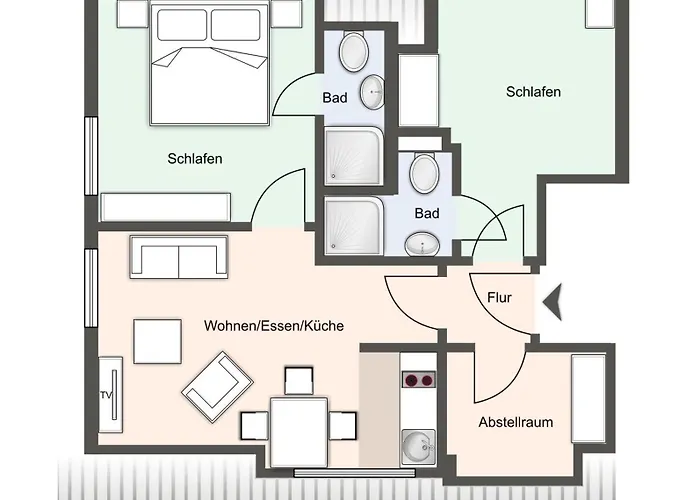 Schmucke-huus-appartement-3 Vesterland